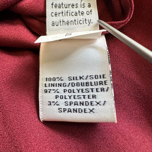 Diane Von Furstenberg ASO Zoey Dutch ALICIA Ballet Rose Garnet Wrap Dress Sz 0 - Picture 8 of 16